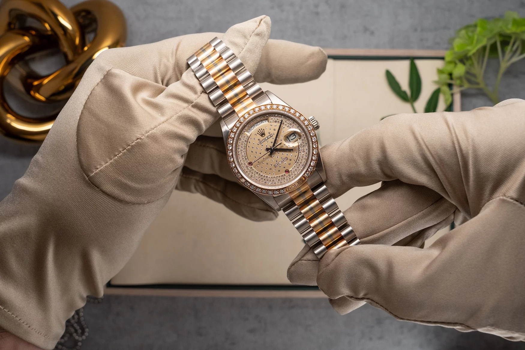 Insane Rolex Day-Date Certified Pre-Owned watches in Dubai