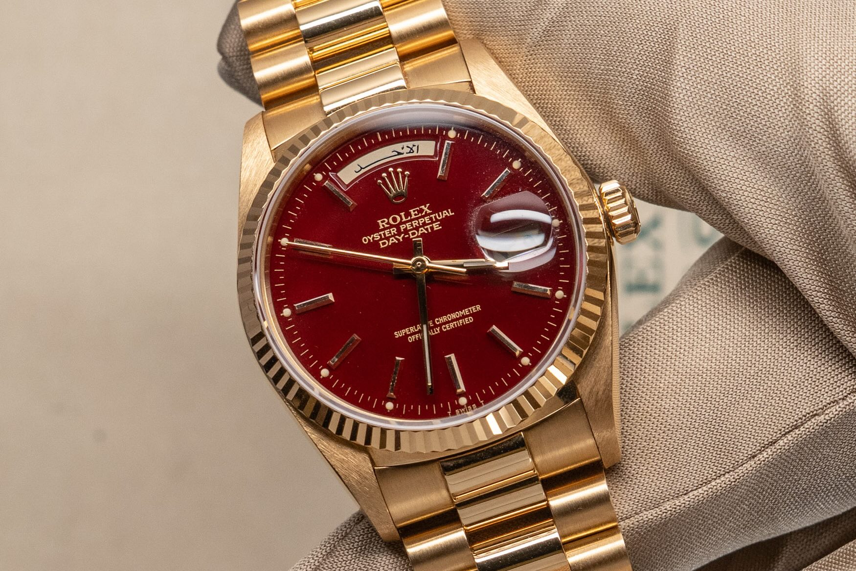 مخزون دبي المعتمد مسبقًا رولكس داي ديت 4 2