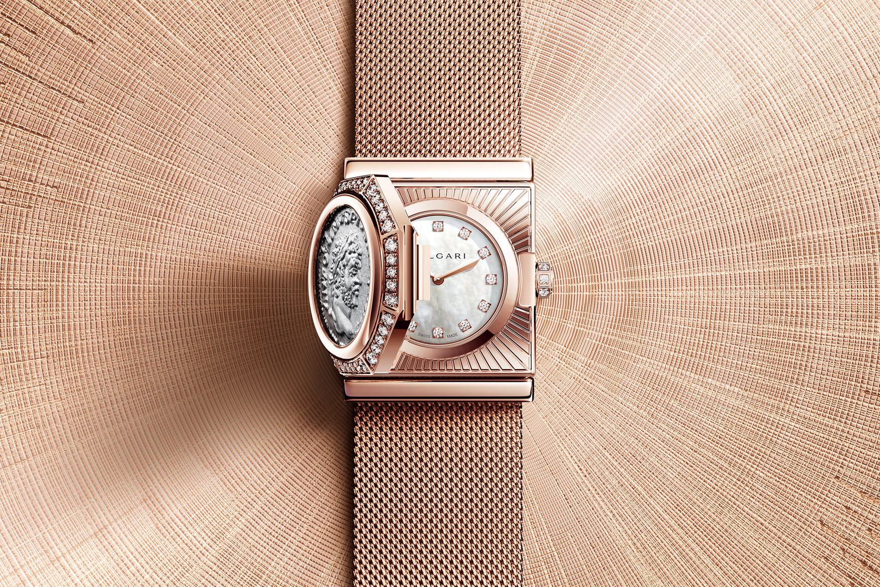 Bvlgari Maglia Milanese Monete Secret Watch Lifestyle