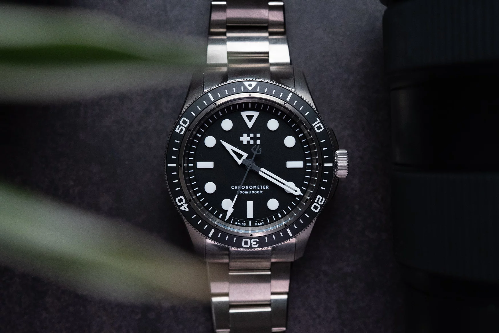 Christopher Ward C60 Trident Lumière 'Green Fifteen' x B&J