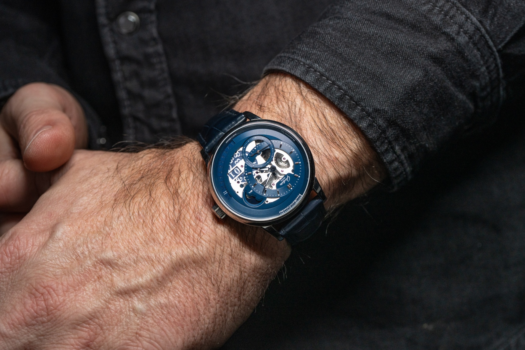 Glashütte Original PanoMaticCalendar Blue of Dawn