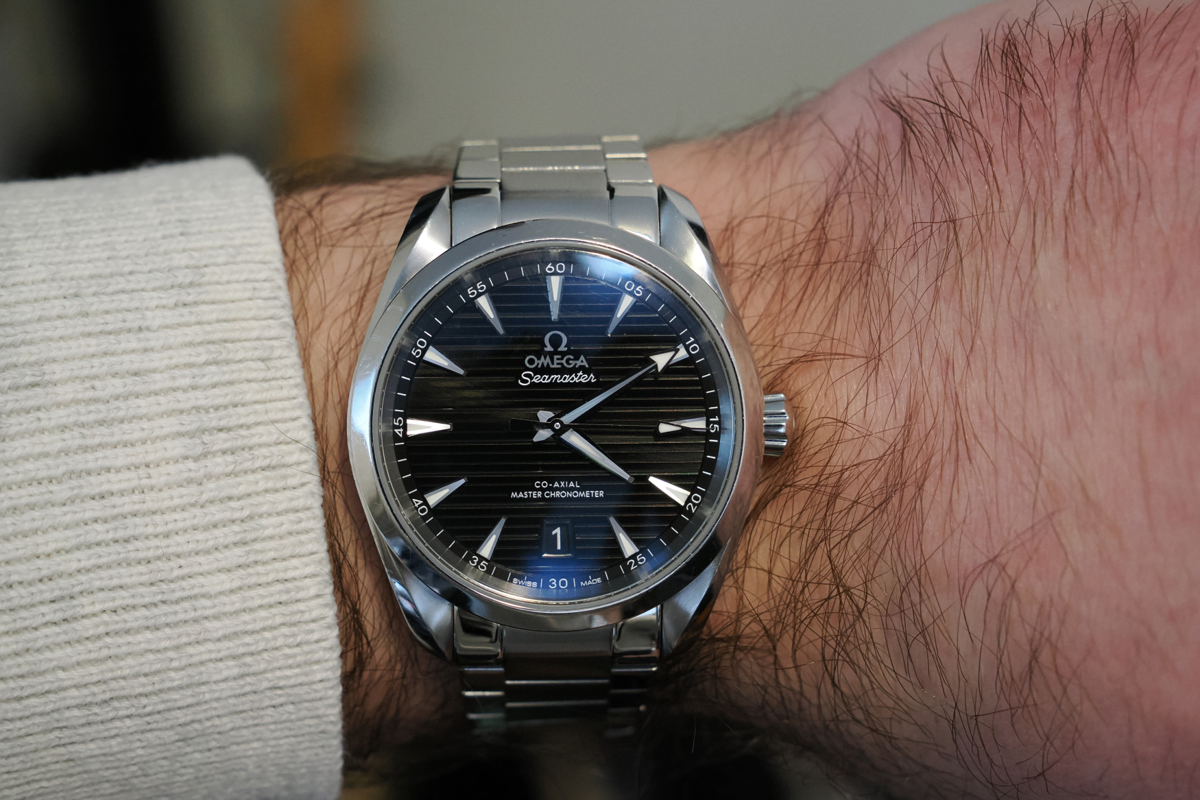 Omega Aqua Terra Uncle Seiko Bracelet