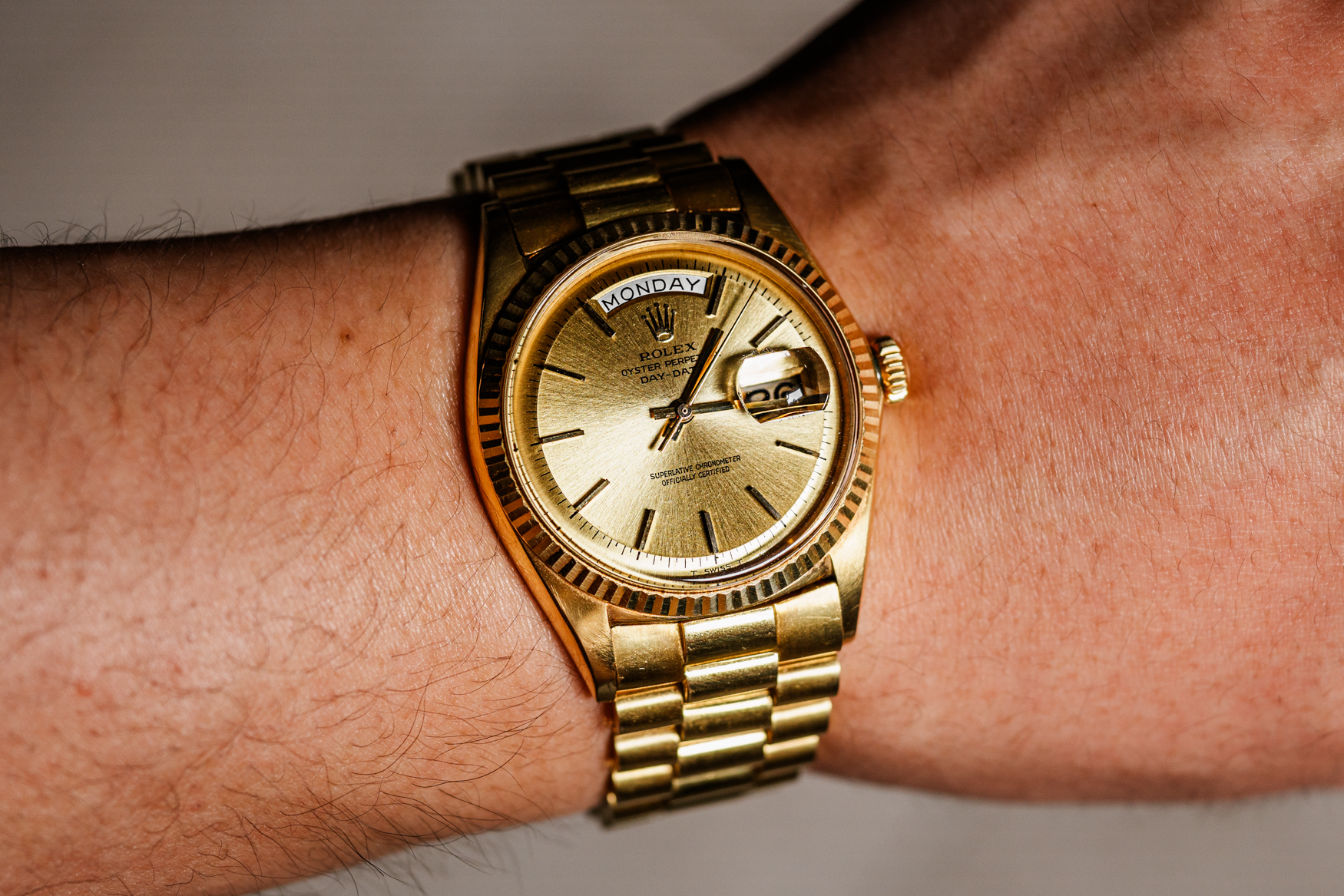 Rolex Day Date ref 1803 Wristshot