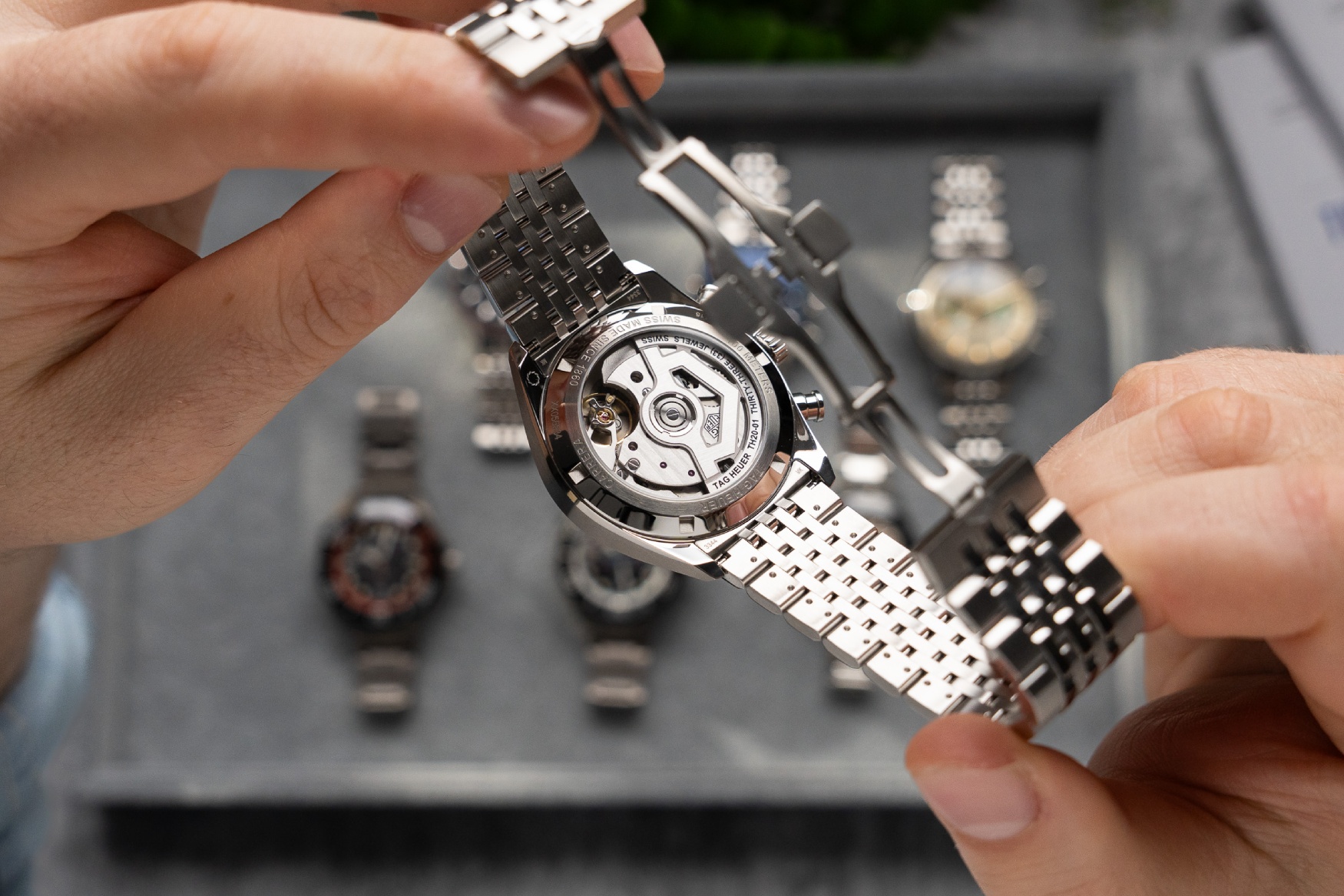 TAG Heuer Carrera Chronograph Glassbox 41mm wreath