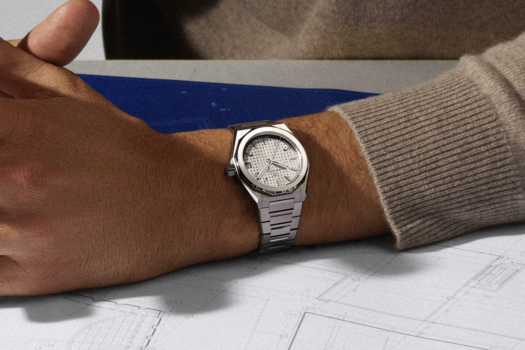 Zenith Defy Skyline 36 Silver Dial Lifestyle
