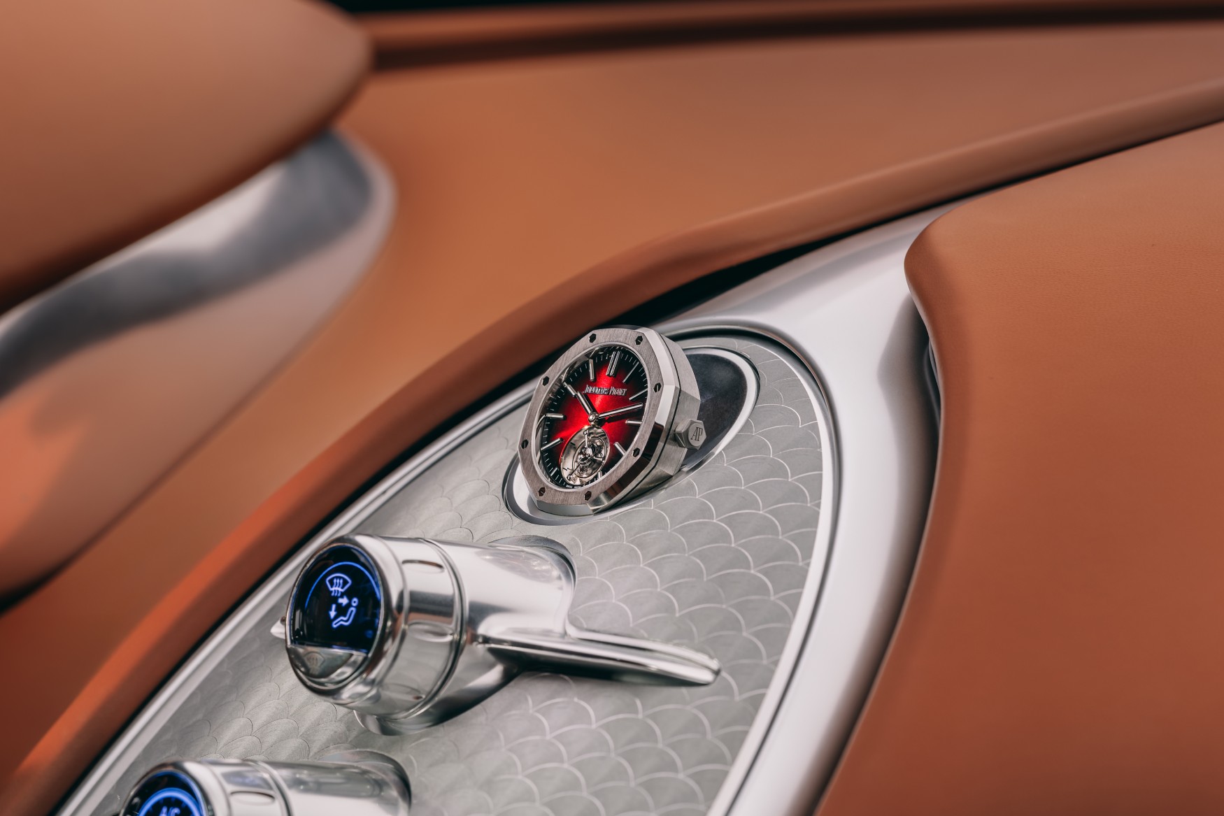 بوجاتي fkp تحية لوحة القيادة على مدار الساعة