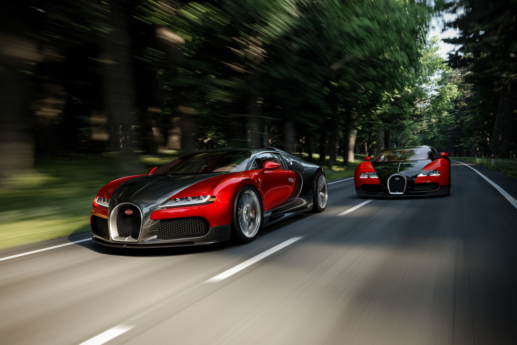 بوجاتي FKP تحية مقارنة فيرون 2