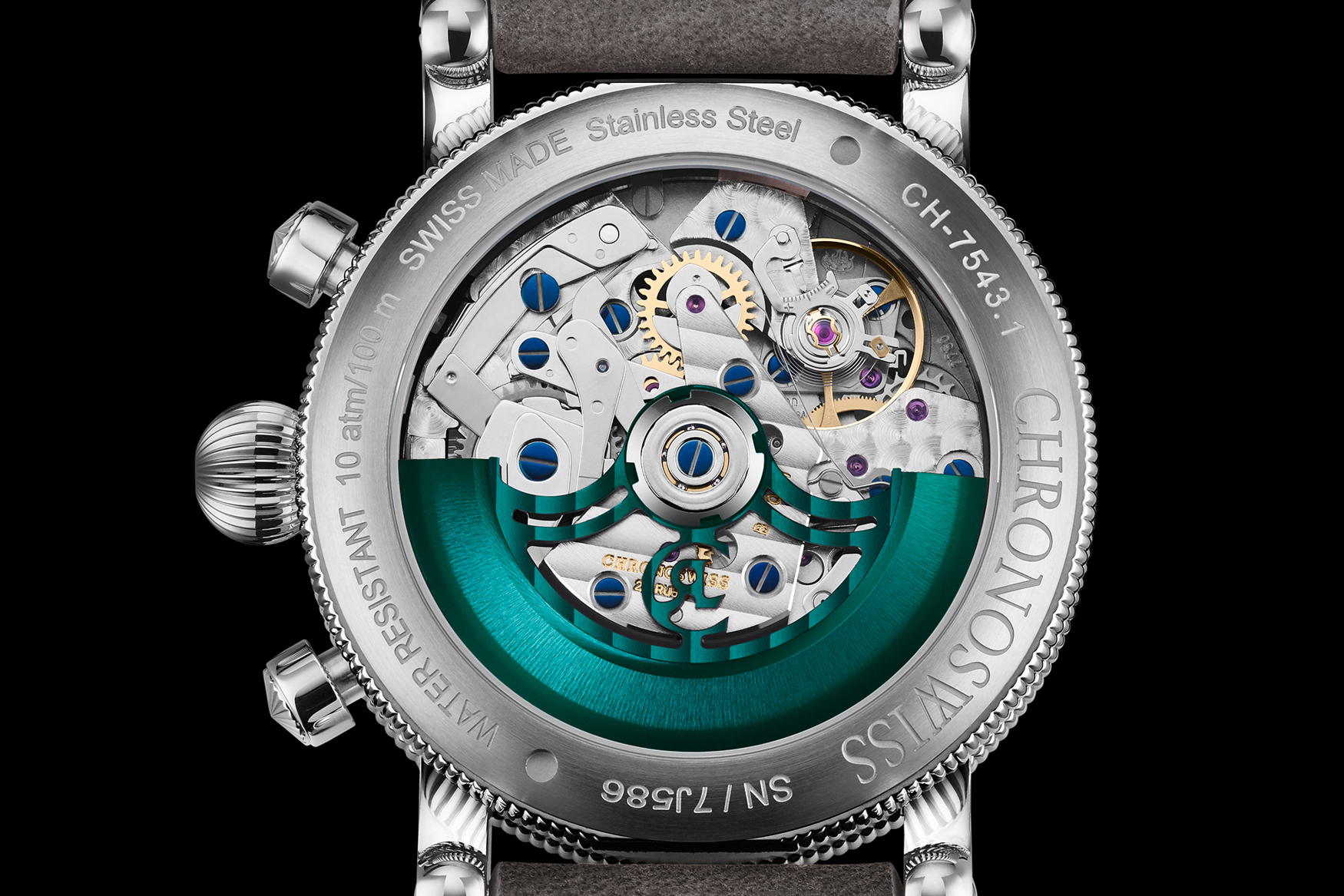 Chronoswiss Lunar Chronograph Case Back