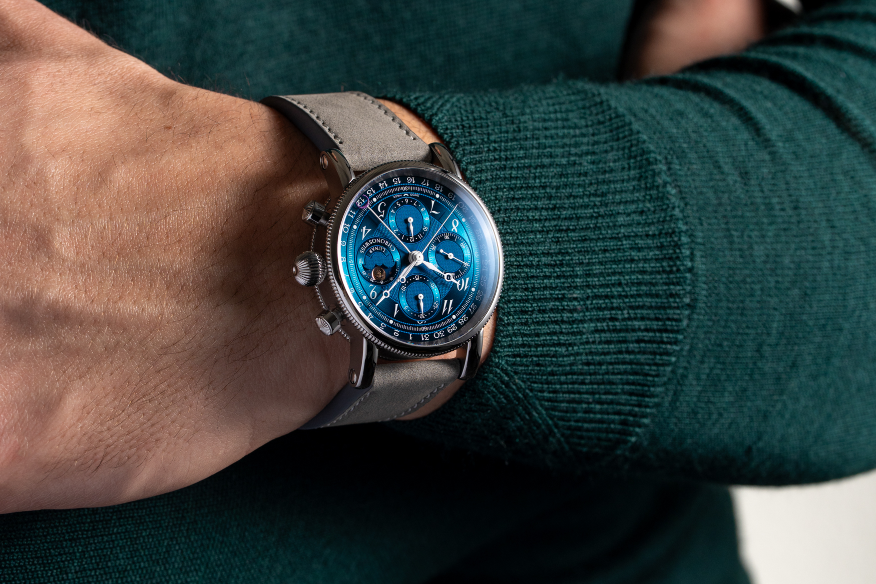 Chronoswiss Lunar Chronograph Wristshot
