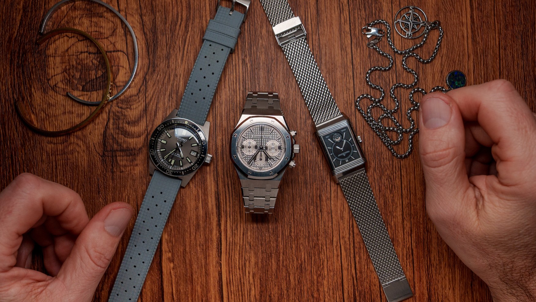 Derek Mon brough a near-perfect trio for a 3-Watch Throw Down