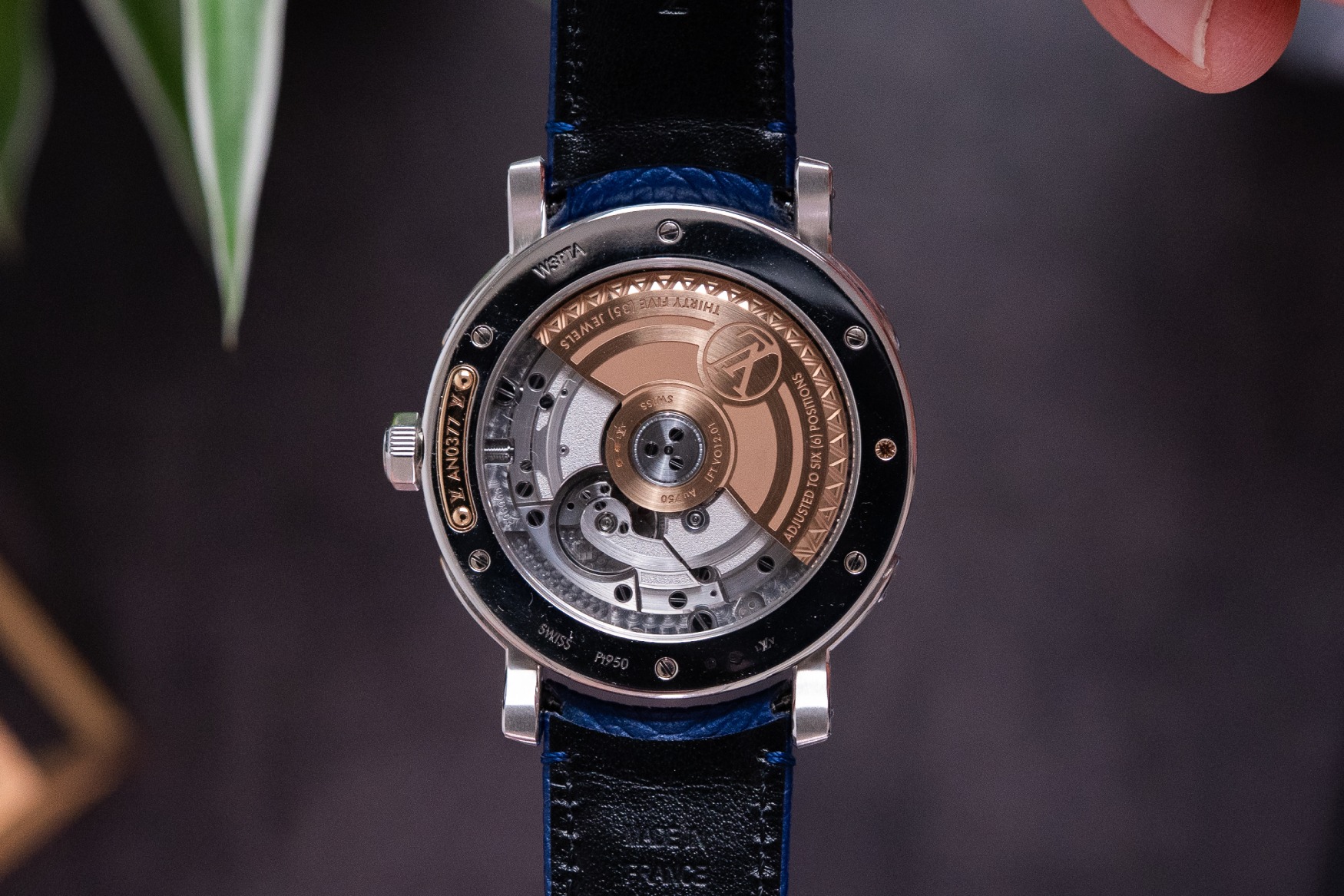 Louis Vuitton Escale Worldtime caseback