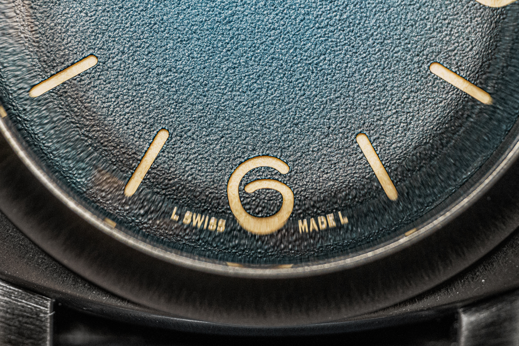 Panerai Luminor Venticinque PAM02025 Dial Close Up