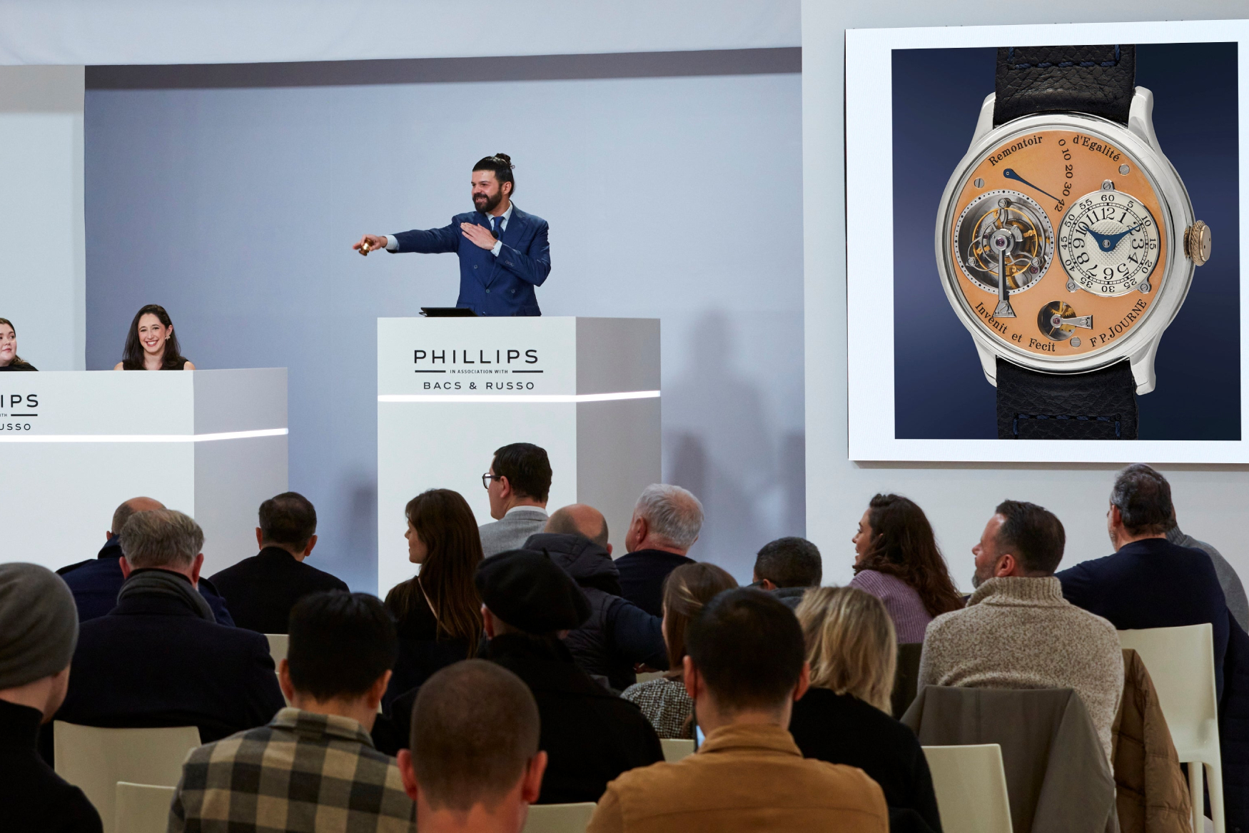 Phillips watch auction photo