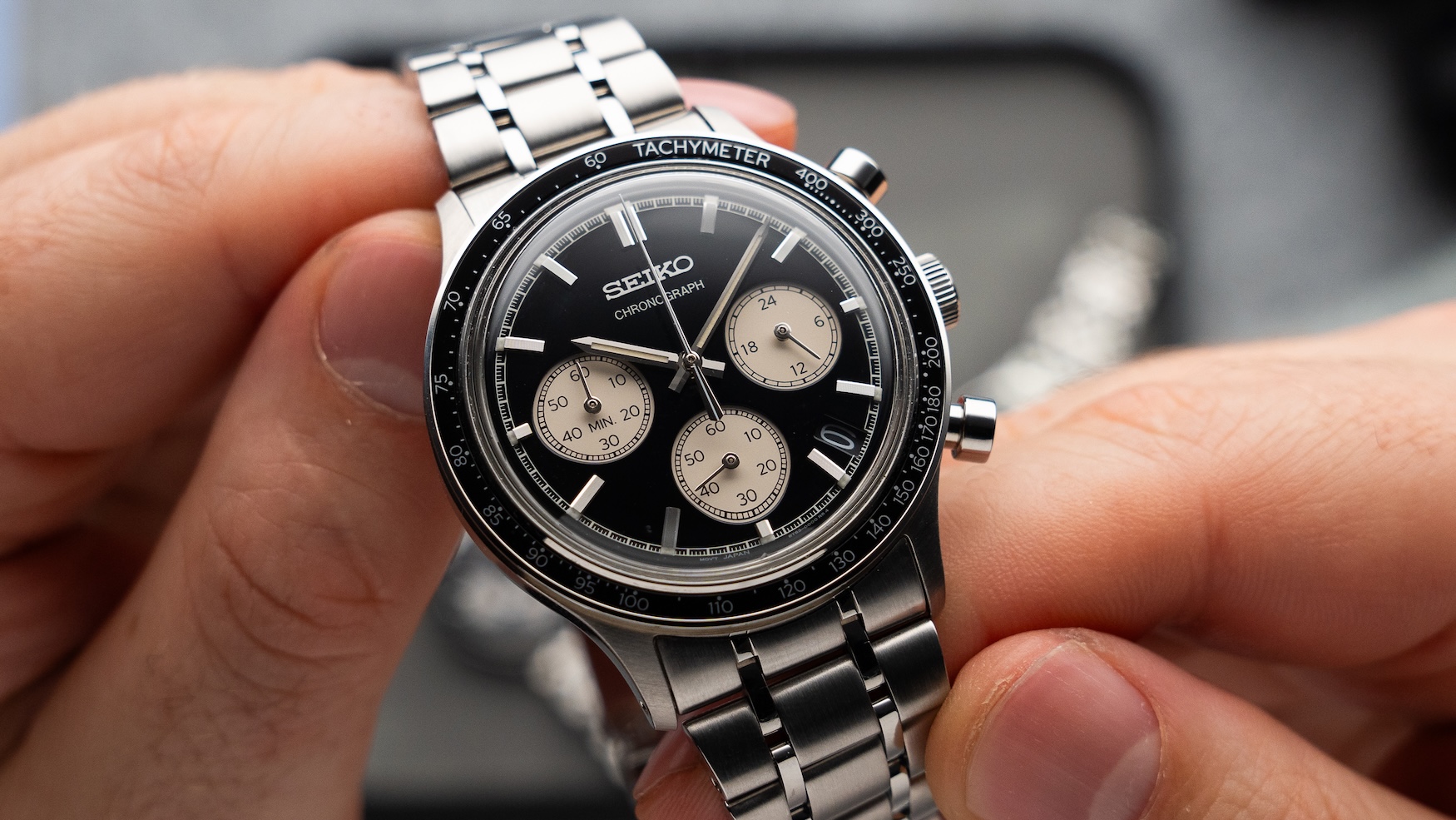 سيكو ميكا كوارتز كرونوغراف فينتاج 12