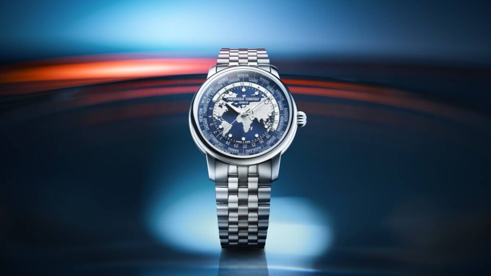 Frederique Constant updates its Classic Worldtimer Manufacture with a redesigned case, dial, and movement