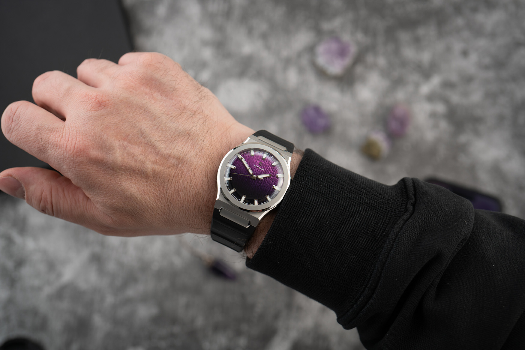 Straum Jan Mayen Arctic Titanium Purple Boreali 8