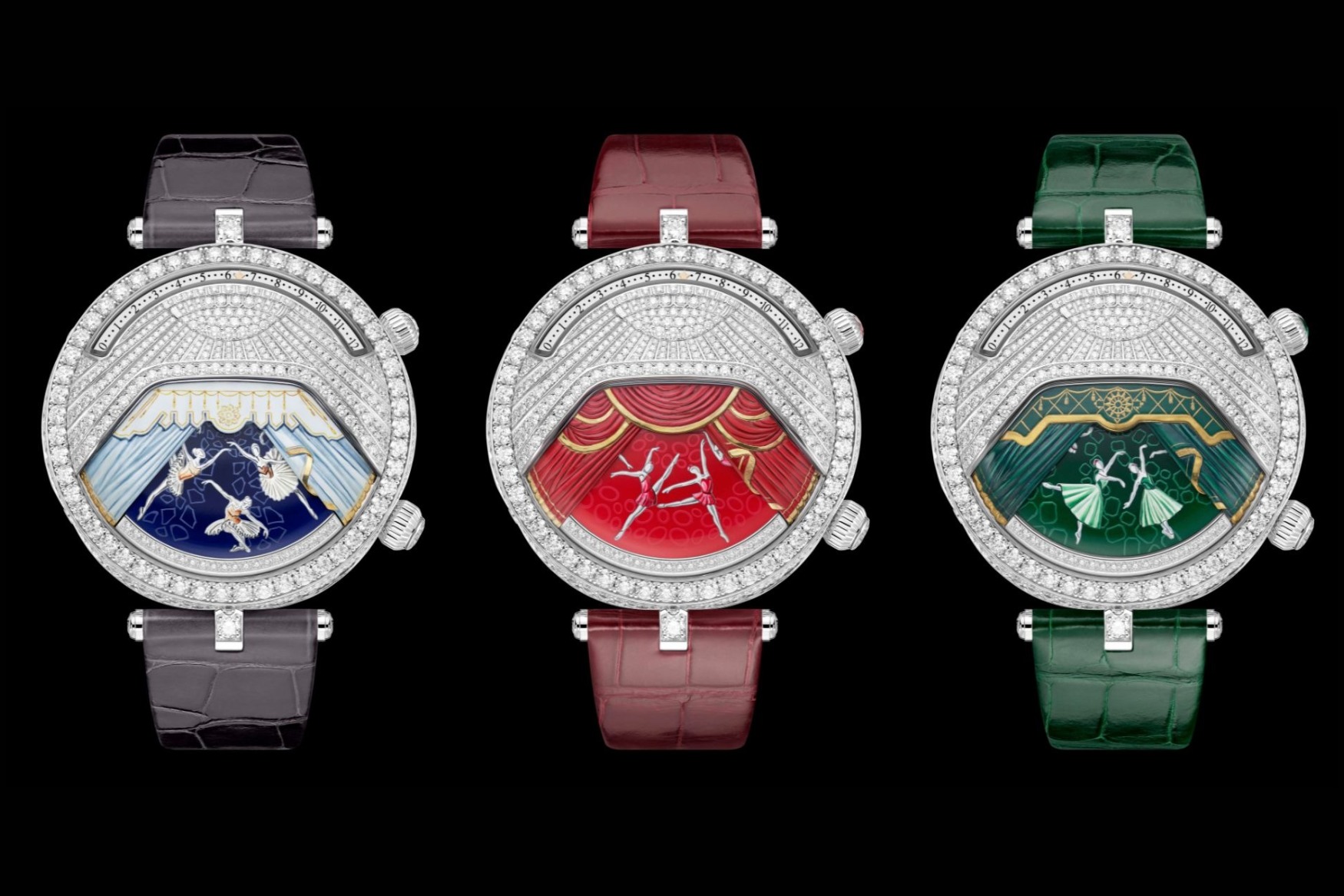 Van Cleef & Arpels Lady Arpels Ballerine Musicale trio