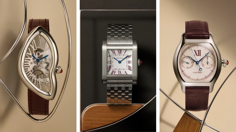 Cartier lifts the covers off new burgundy beauties and golden gems for the 10th Privé Opus (live pics)