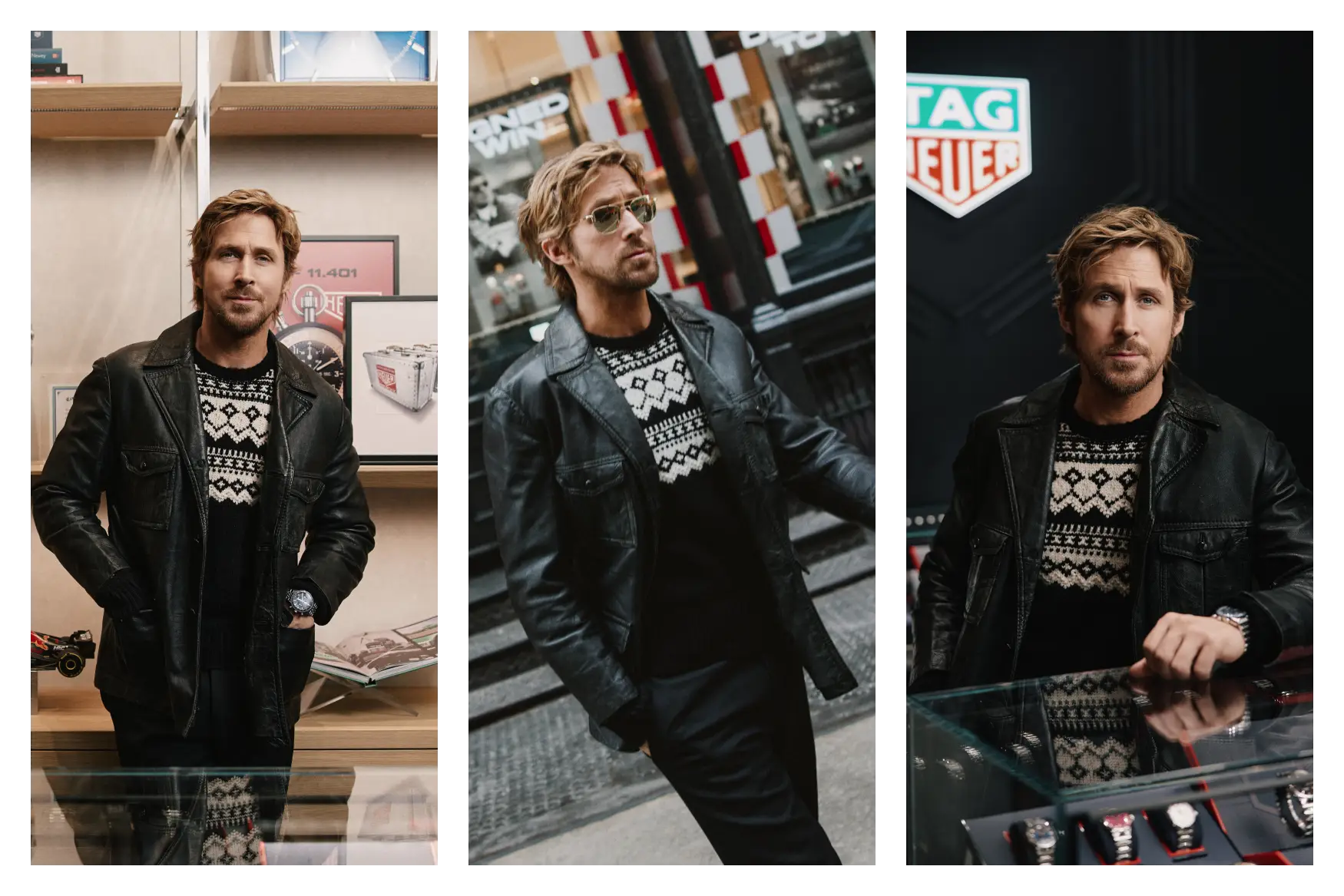 ryan gosling tag heuer nyc