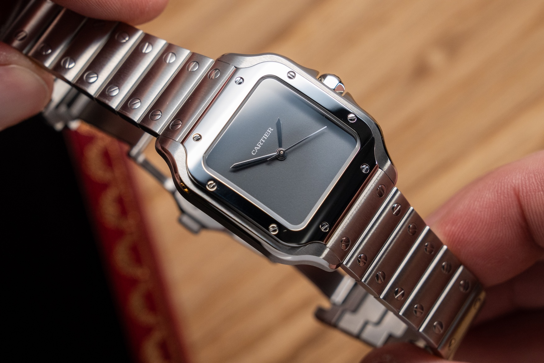 Cartier Santos de Cartier Medium Ghost