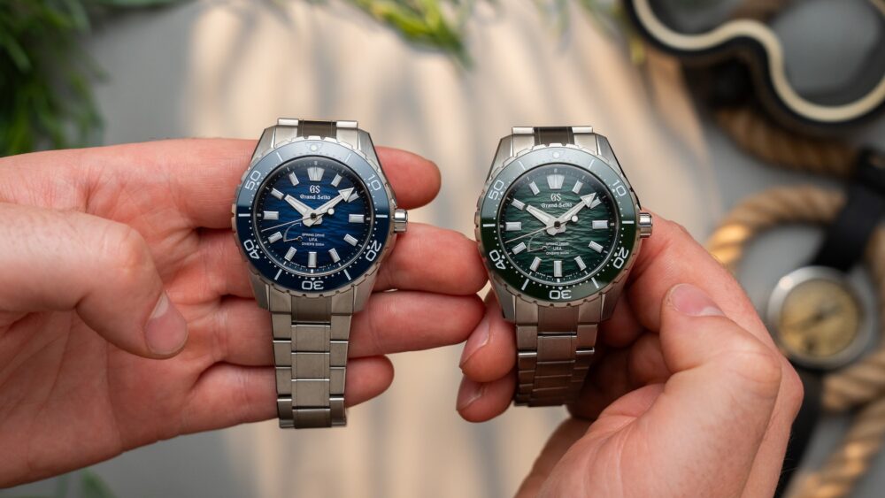 Grand Seiko finally has a Spring Drive dive watch in a 40.8mm size