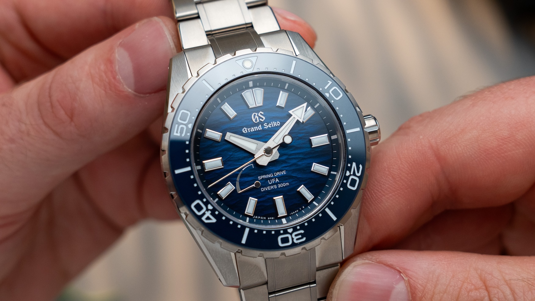 Grand Seiko Spring Drive UFA Ushio Diver 300 SLGB023 SLGB025 17