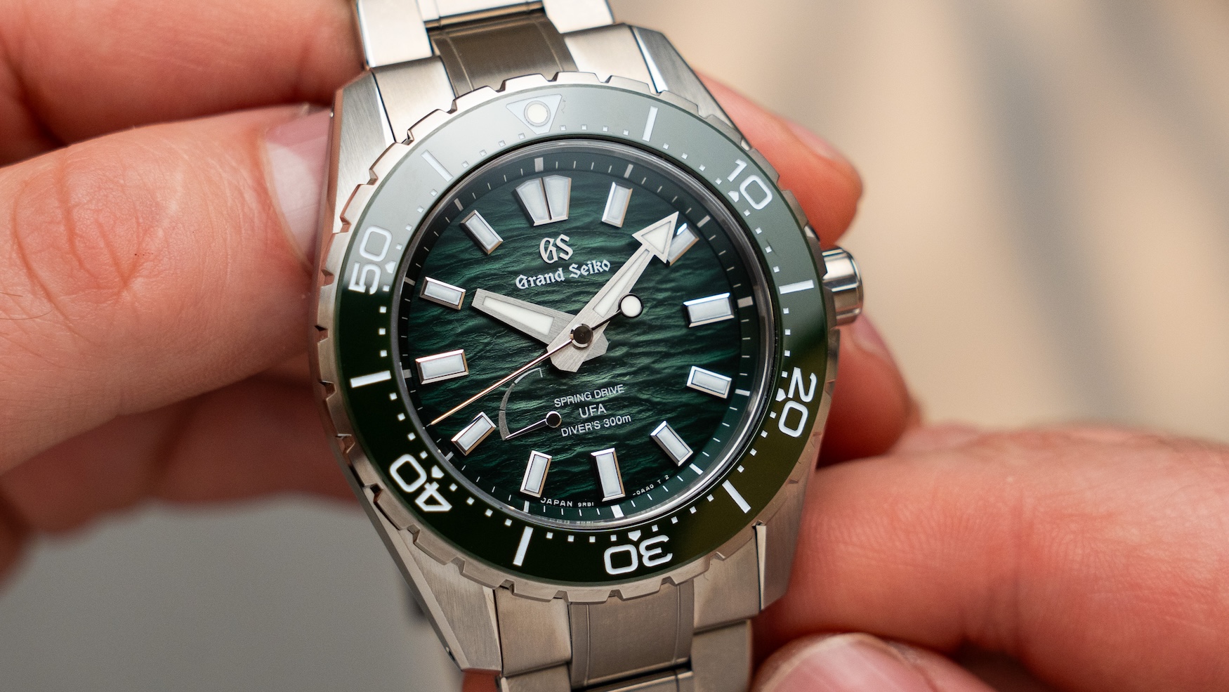 Grand Seiko Spring Drive UFA Ushio Diver 300 SLGB023 SLGB025 4