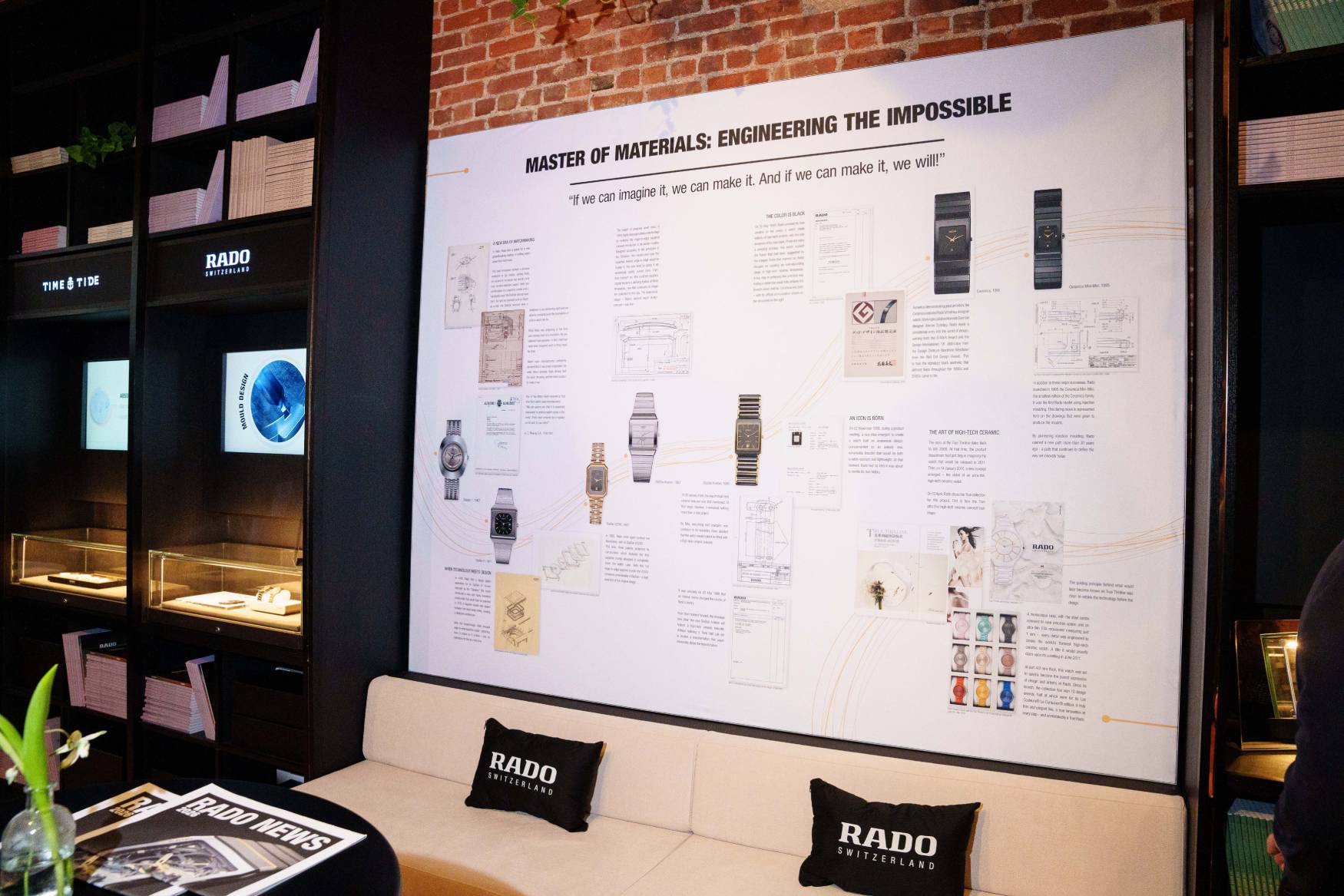 Rado History Board Rado T+T event