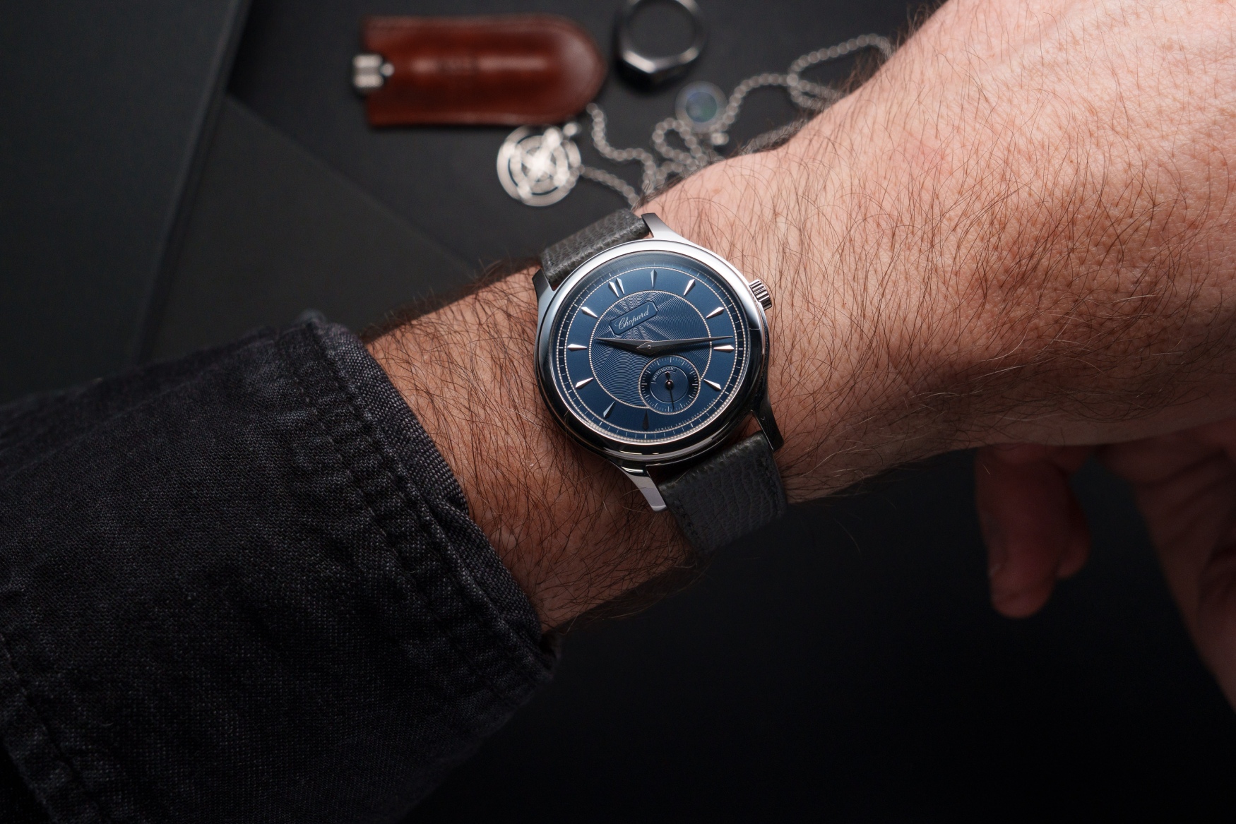chopard luc 1860 areuse blue 9