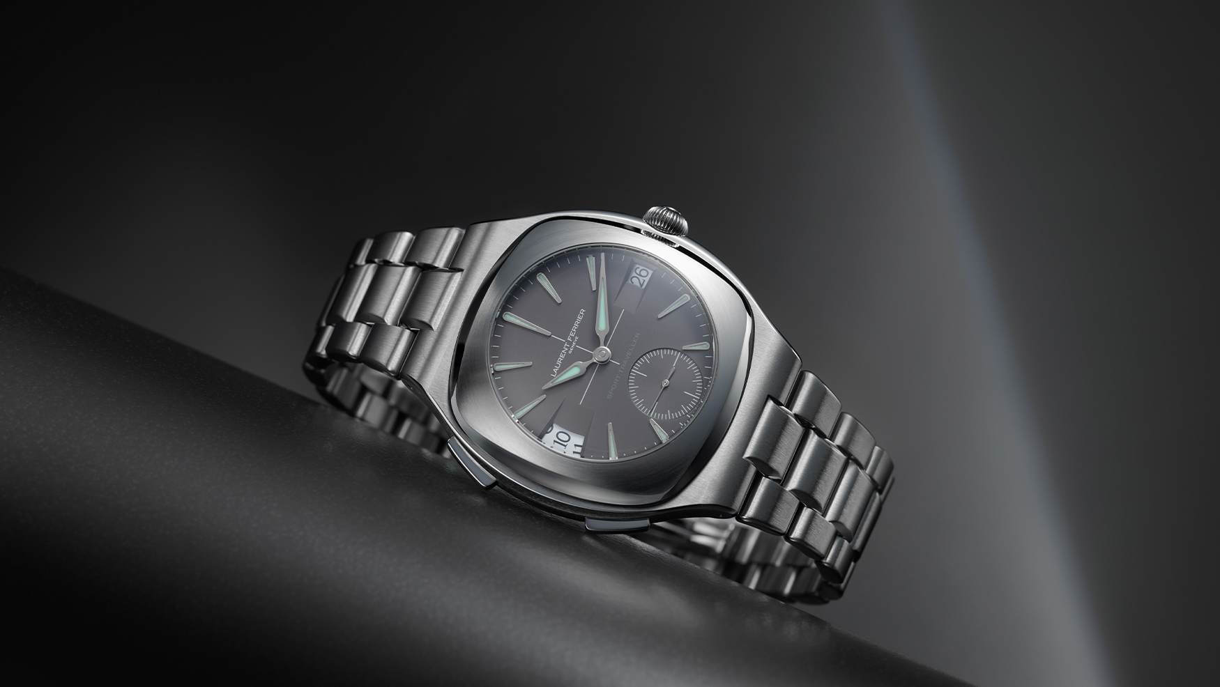 Laurent Ferrier adds the Traveller complication to the Sport, and it works