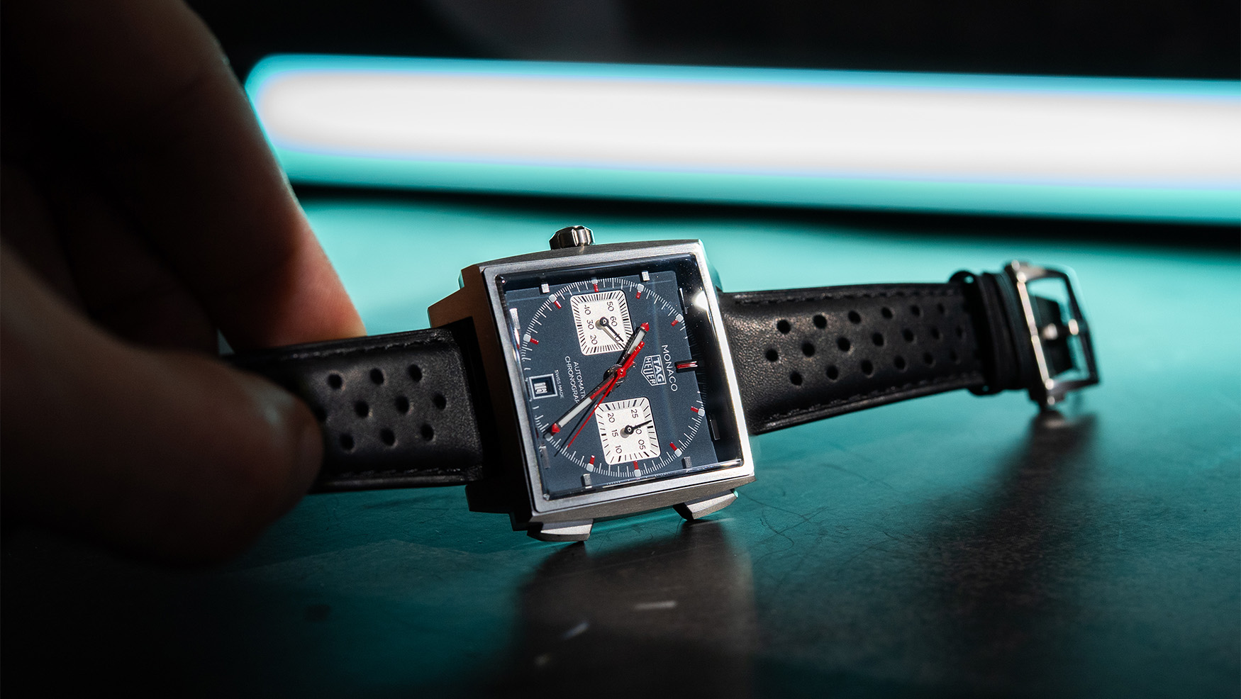 TAG Heuer’s iconic Monaco Chronograph has been refreshed, and it’s sharper than ever (live pics)