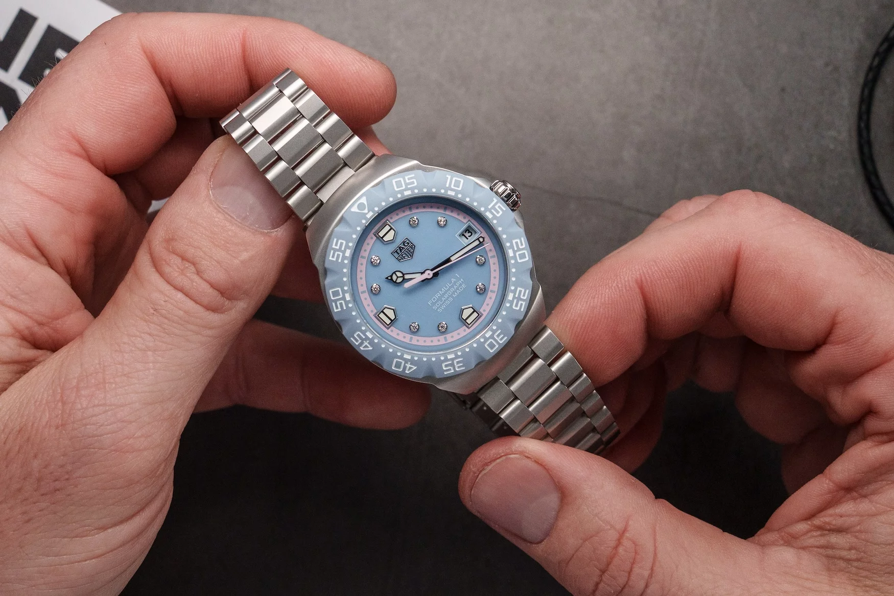 TAG Heuer Formula 1 Solargraph Pastel Collection: A Colorful Upgrade for 2026