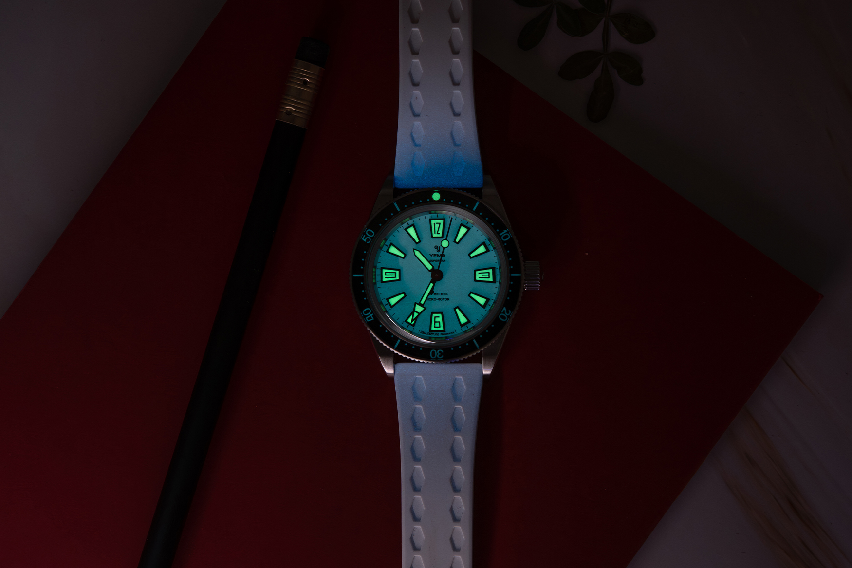 yema skin diver full lume 8