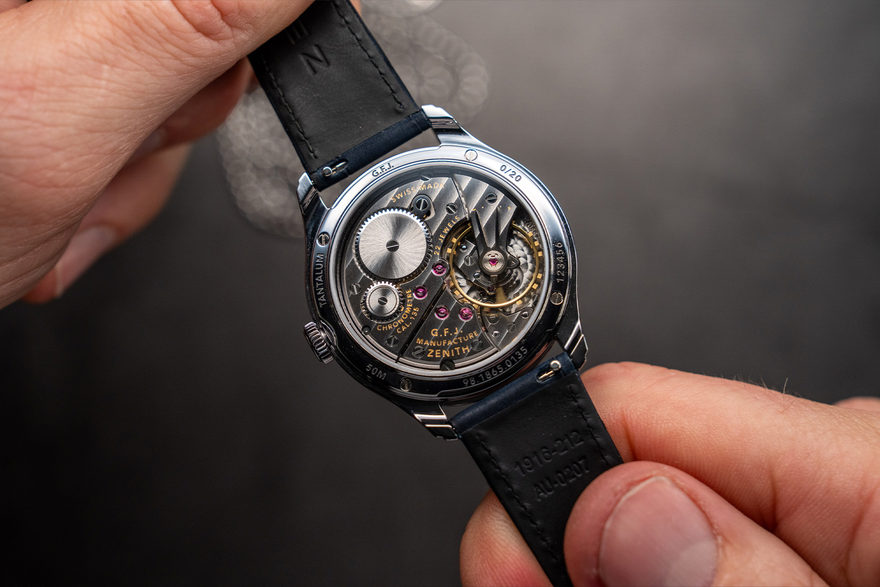 zenith gfj tentalum gold watches wonders 2026 15