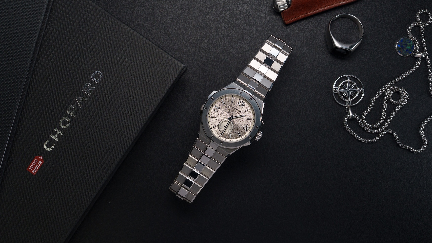 Chopard’s latest Alpine Eagle XPS 41 has a subtle ‘Mountain Glow’ champagne dial