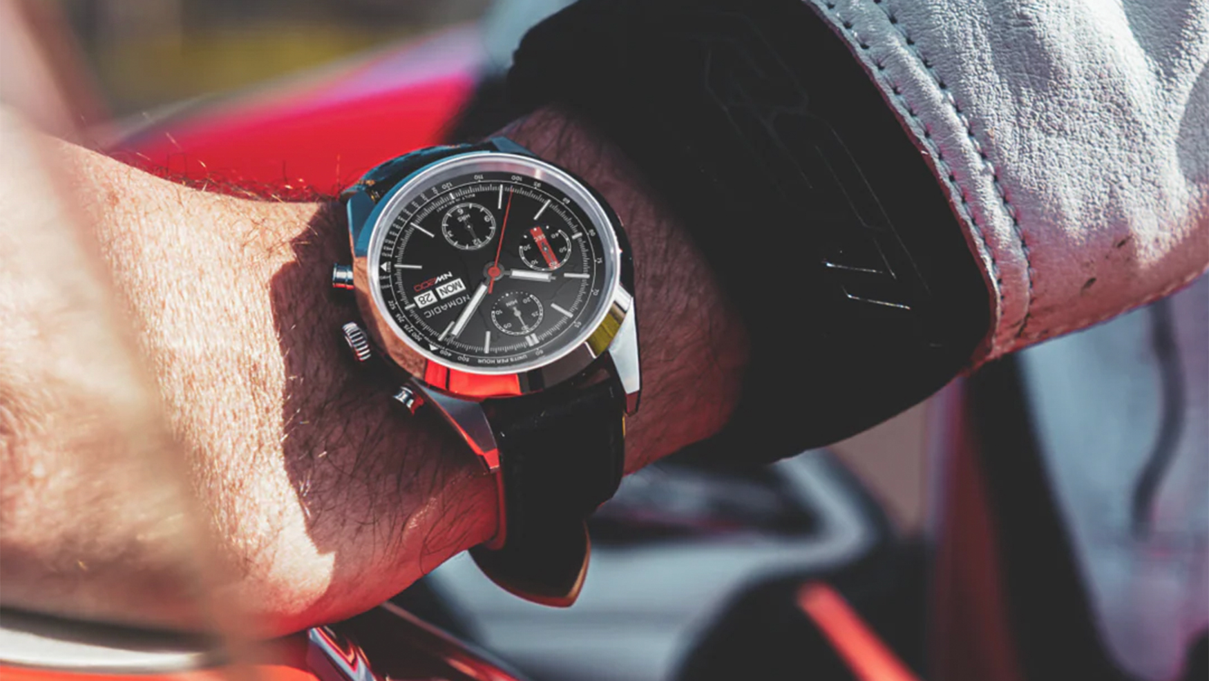 Nomadic takes to the roads of Northern Ireland, celebrating the North West 200 with a limited edition Apex NW200 chronograph