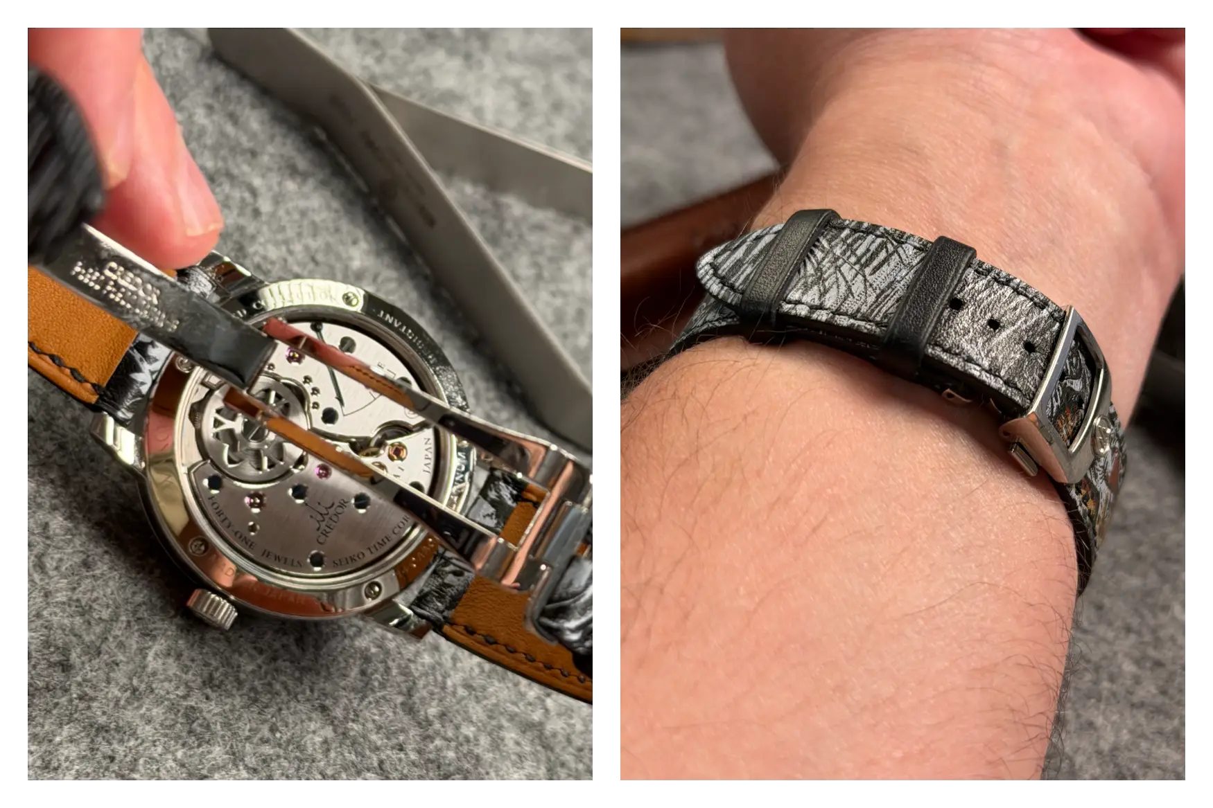 Zach Credor Eichii II deployant vs pin buckle 2