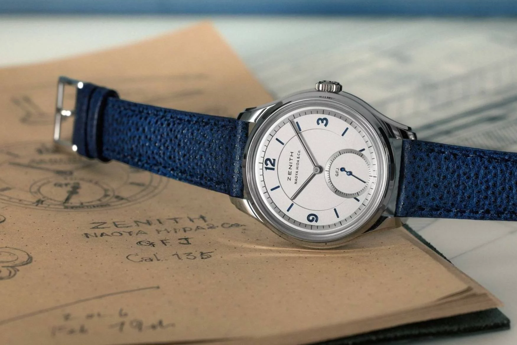 Zenith G.F.J. Calibre 135 Double Signed with Naoya Hida & Co.