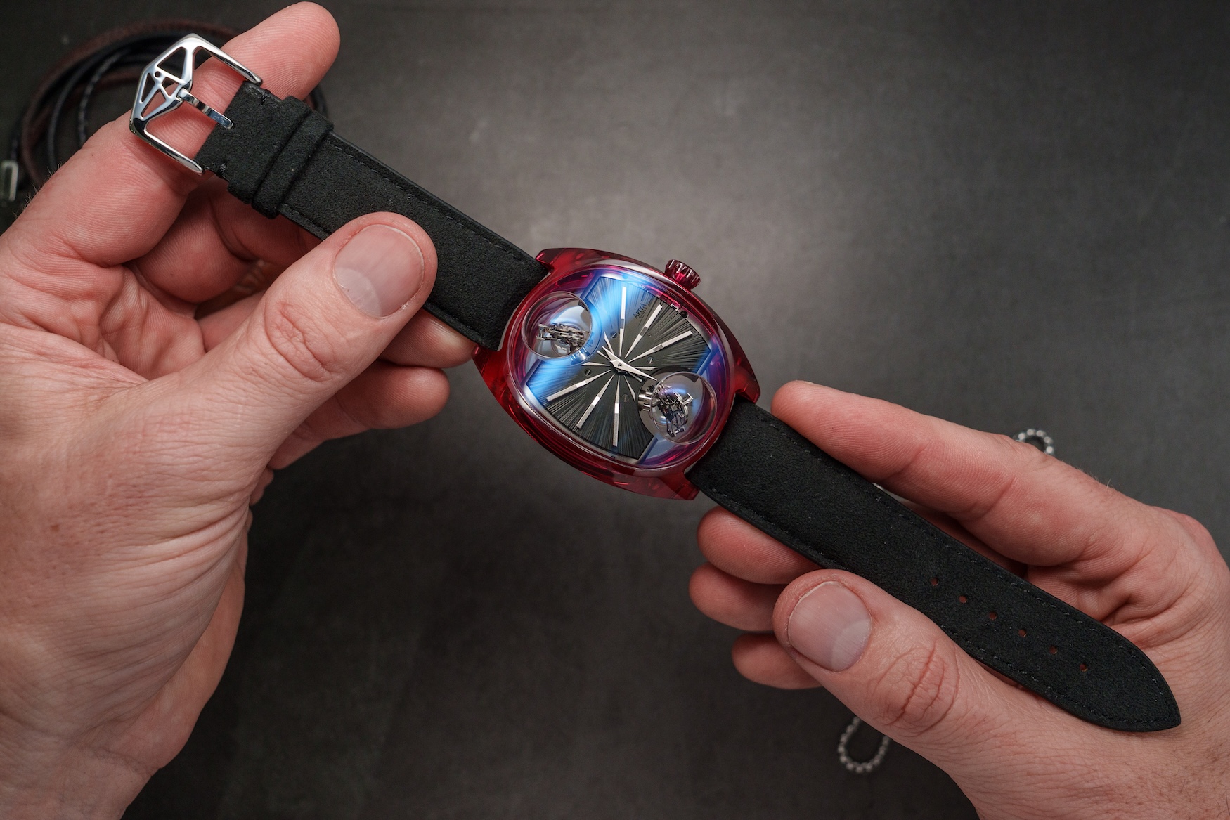 The ArtyA Complexity doubles down on the idea of a tourbillon