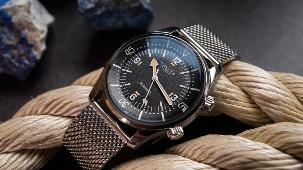The new Longines Legend Diver 59 brings real diving pedigree back to the surface