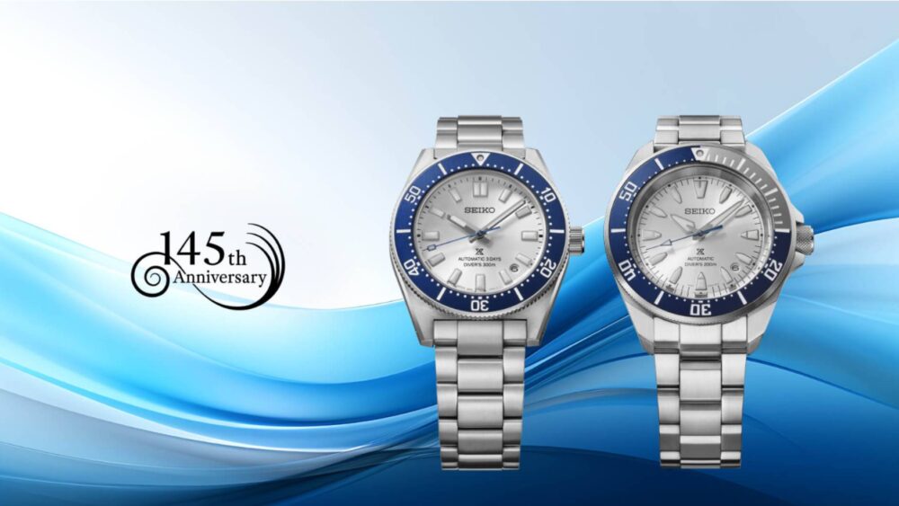 Seiko releases two new Prospex divers featuring Seiko Blue celebrating its 145th anniversary