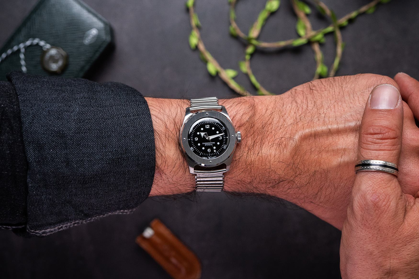 serica ref 7505 field chronometer 8