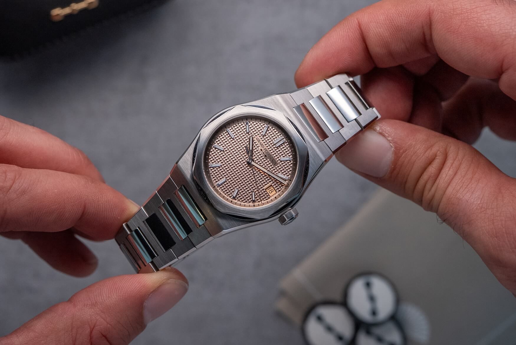 Girard Perregaux Laureato Fifty Steel 36mm 39mm 1