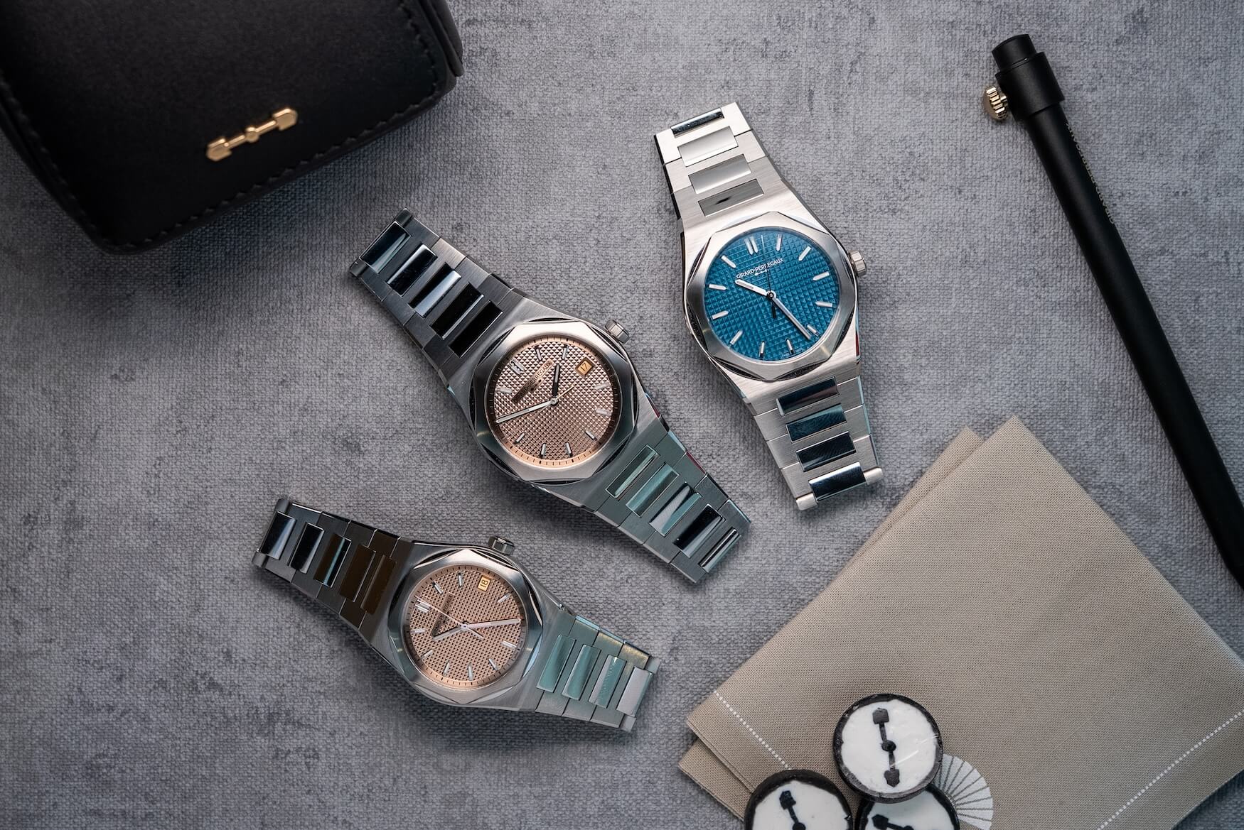 Girard Perregaux Laureato Fifty Steel 36mm 39mm 13