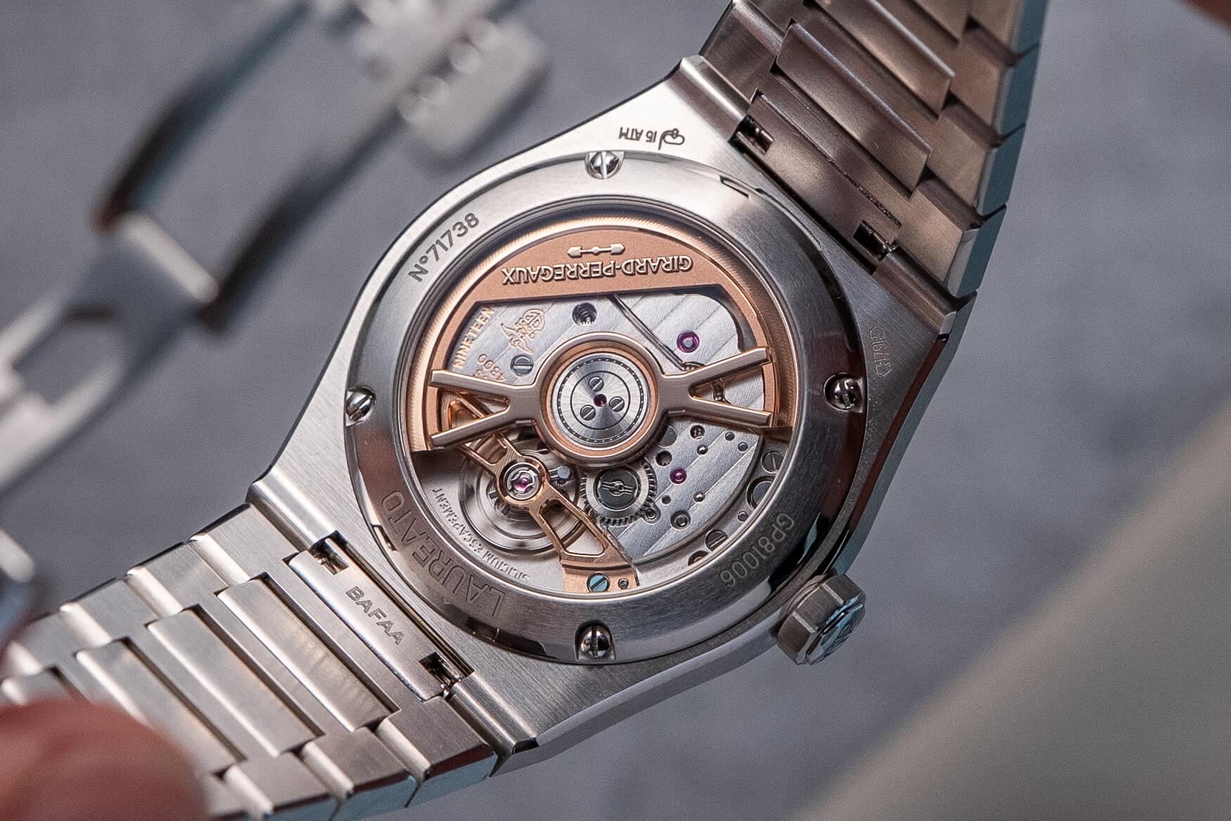 Girard Perregaux Laureato Fifty Steel 36mm 39mm 2