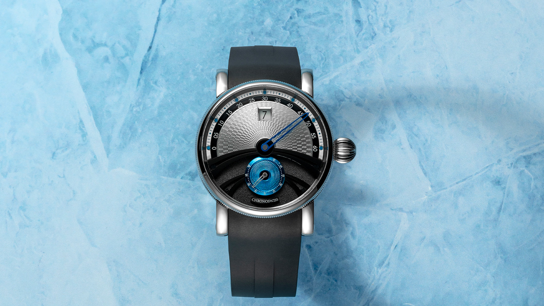 The latest Delphis Glacier is Chronoswiss at its coolest