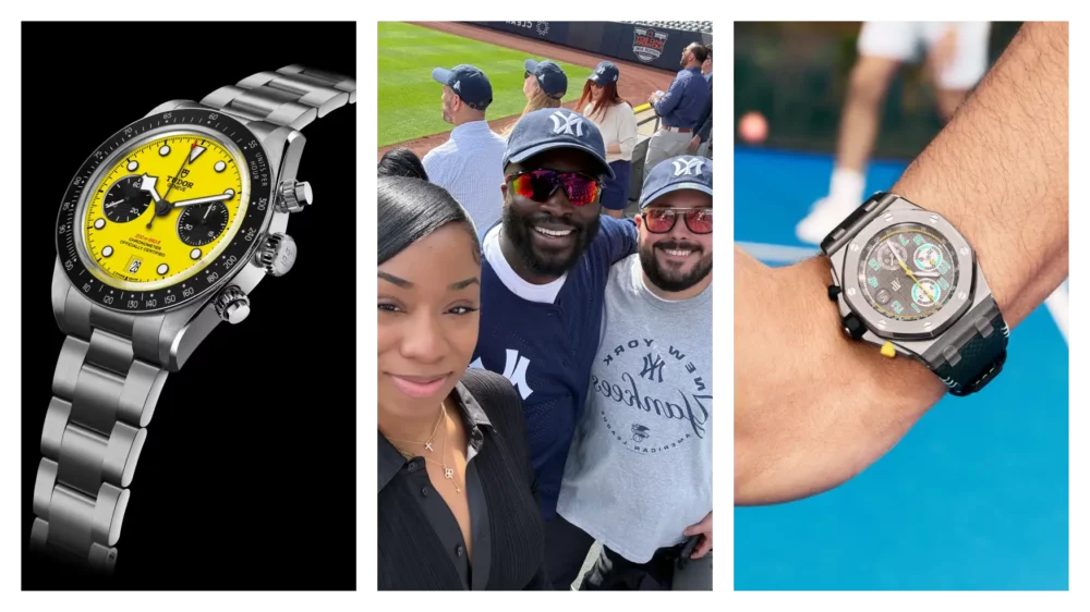 Tudor and Audemars Piguet formally kick off summer, Time+Tide joined Oris at Yankee Stadium