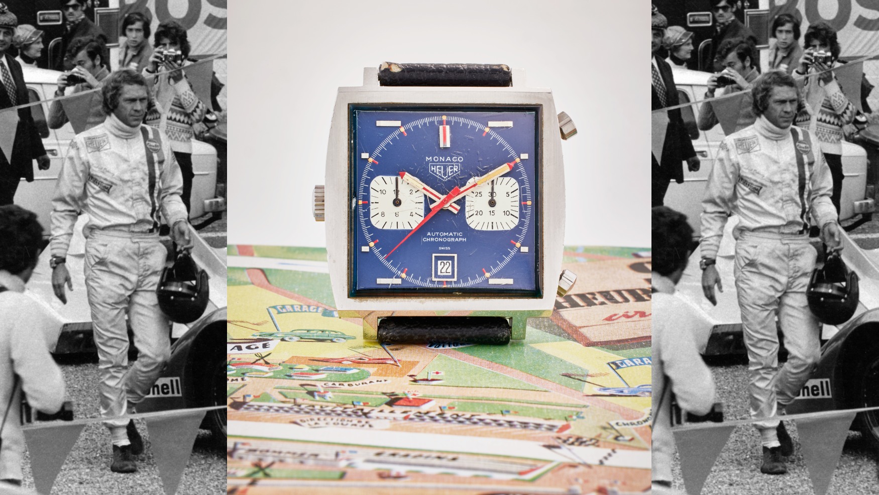 Steve McQueen’s Monaco Watch Goes Up for Auction