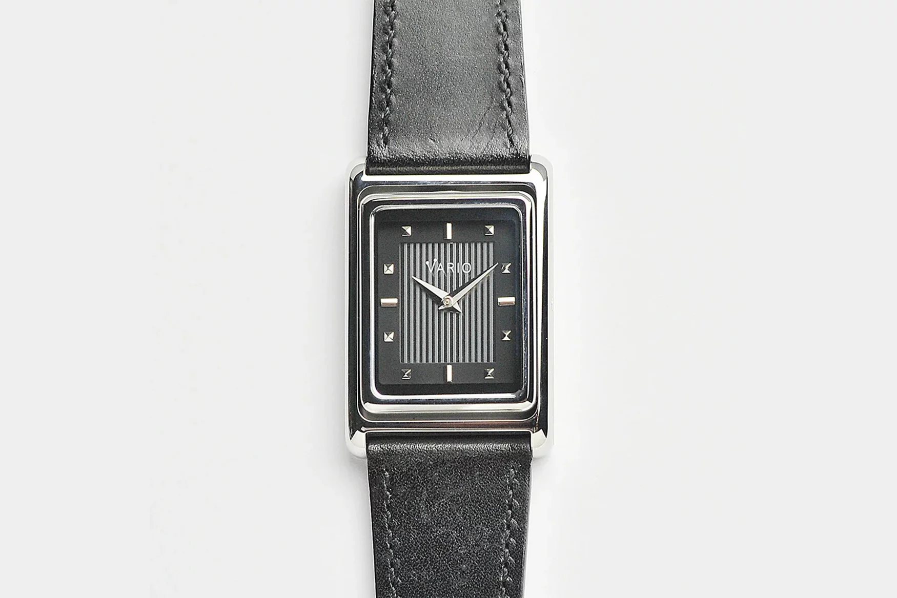 時計 Vario VERSA Reversible Silver-BlackWatch Vario VERSO Reversible Single Time | MICRO MONDAYS
