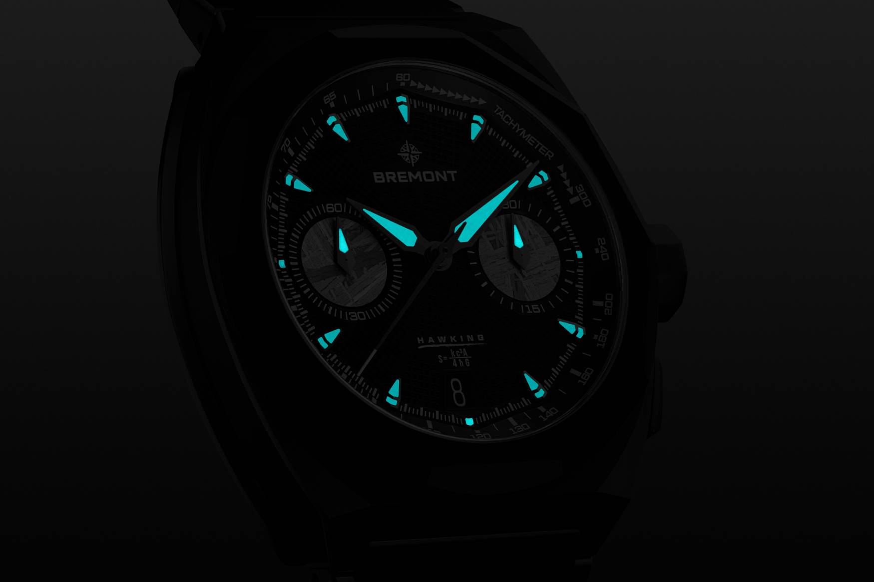 Bremont Supernova Hawking LE BR Ângulo Lum